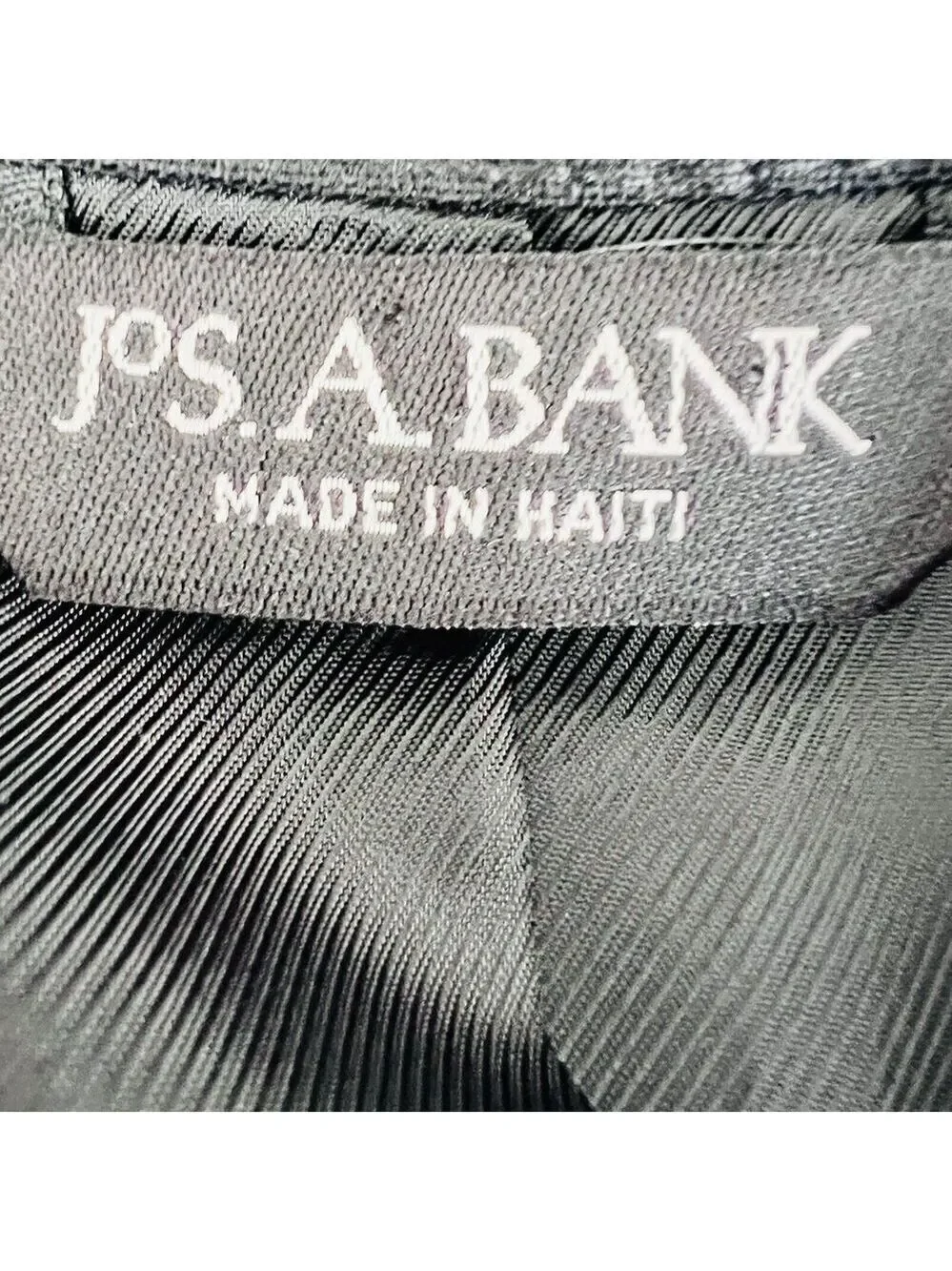 NWT Jos A Bank Black 100% Wool & Satin Trim Tuxedo Jacket Retail $475 ~ Mens 35R